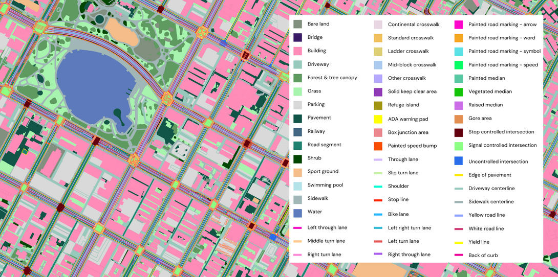 Off-the-shelf planimetric vector data